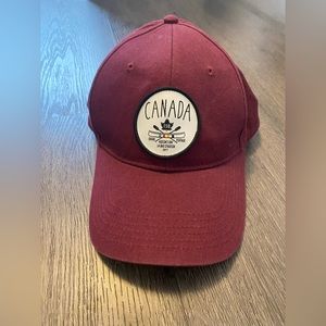 Burgundy Canada 105 Hudson’s bay ball cap